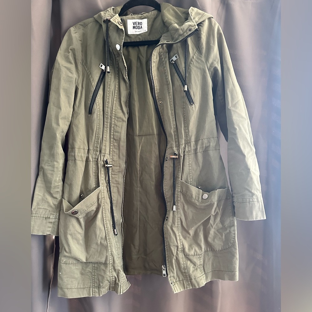 Vero Moda Green Utility Jacket
